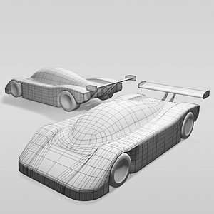 3D model car group c variants