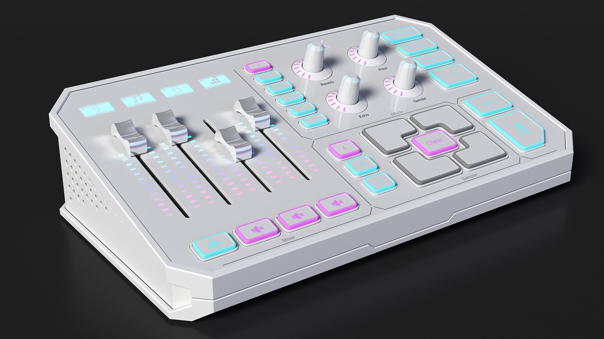 Futuristic Online Broadcast Remote Control White Lights On 3D model https://p.turbosquid.com/ts-thumb/Cf/40y3AM/4N/futuristiconlinebroadcastremotecontrolwhitelightsonmb3dmodel006/jpg/1700119465/1920x1080/fit_q87/a9b98cc8cd5e5248625ad7ee26107b810e819f75/futuristiconlinebroadcastremotecontrolwhitelightsonmb3dmodel006.jpg