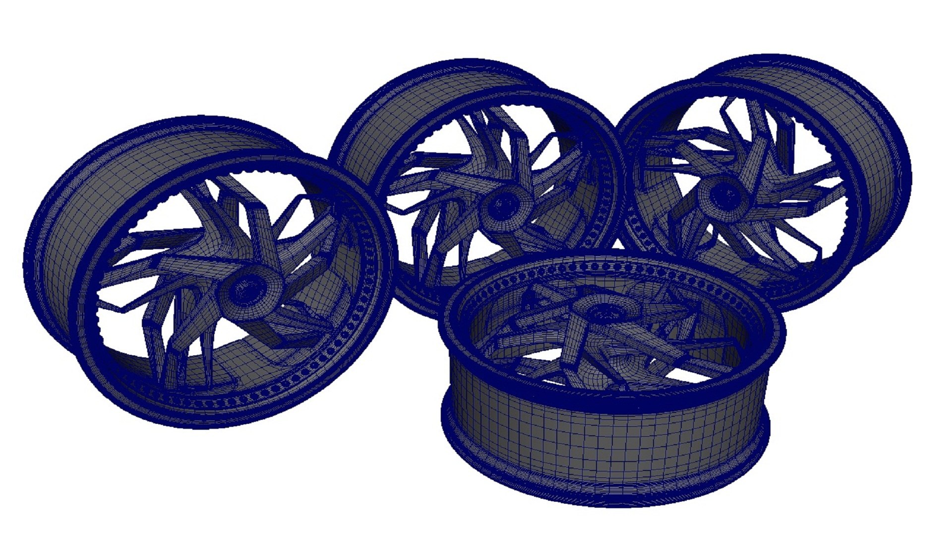 Wheels Car Rims 3D - TurboSquid 2109471