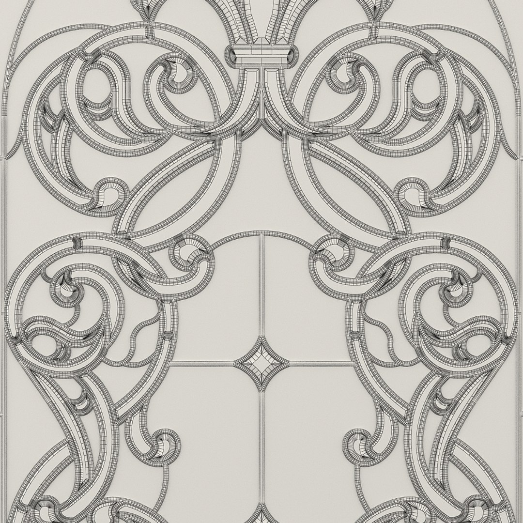Stained Glass Arc 3D Model - TurboSquid 1191645