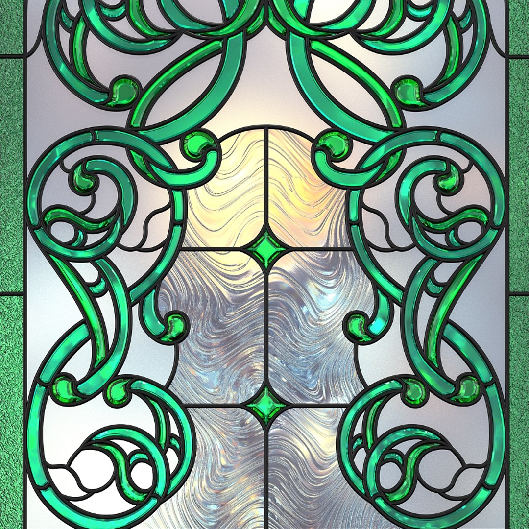 Stained Glass Arc 3D Model - TurboSquid 1191645