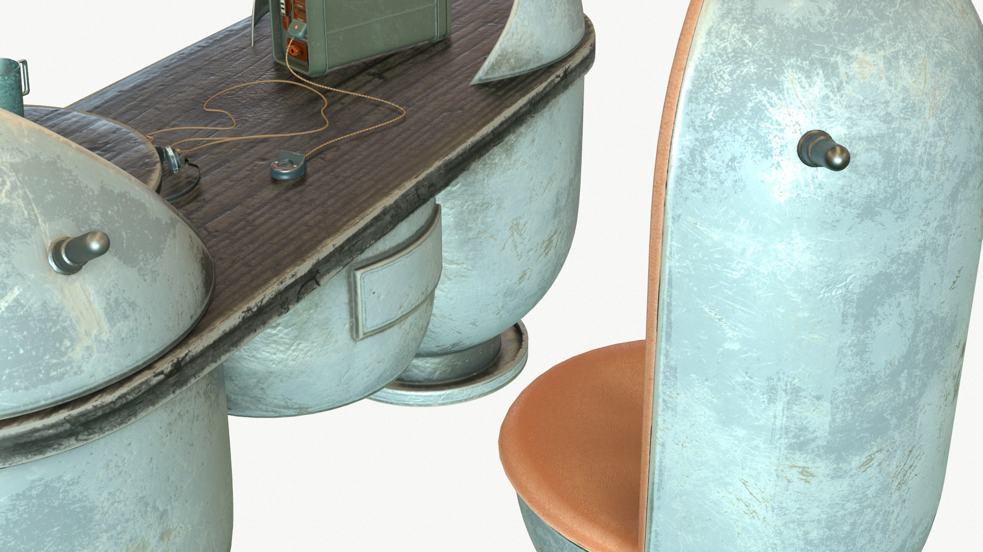 3D Model Sea Mine Table - TurboSquid 2134120