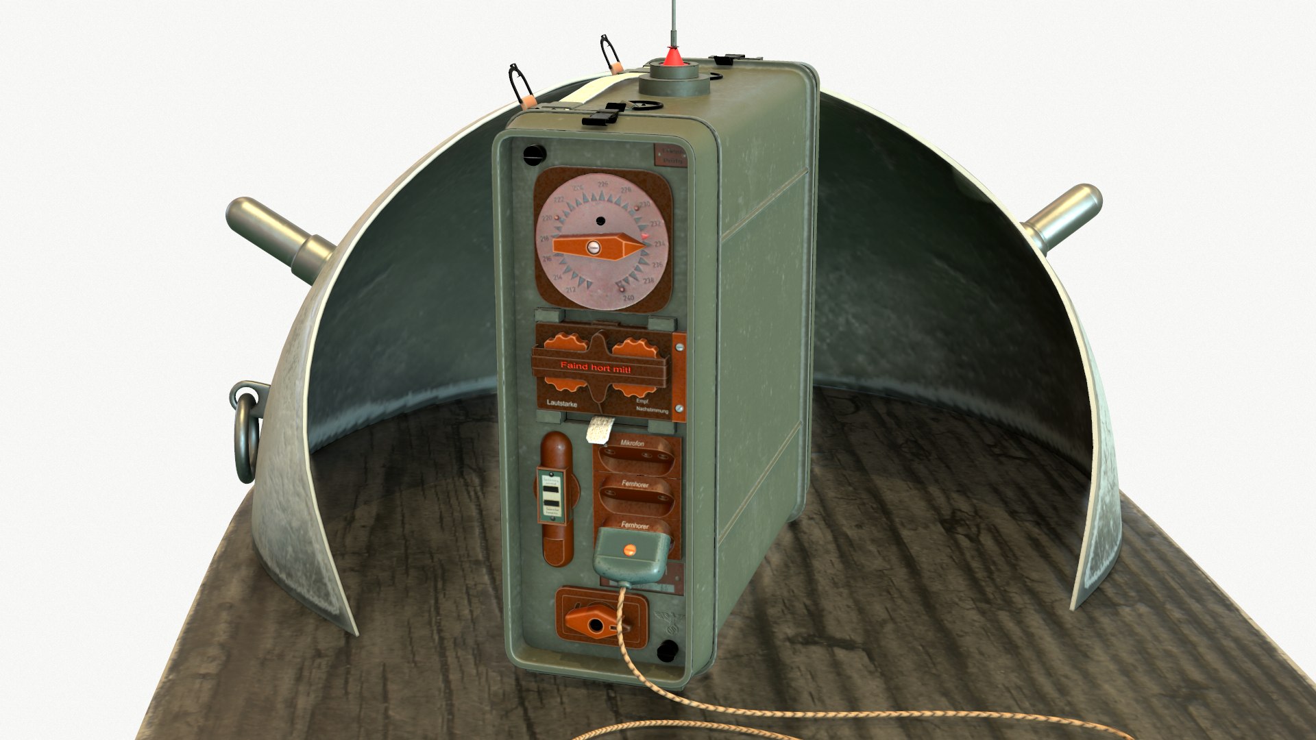 3D Model Sea Mine Table - TurboSquid 2134120