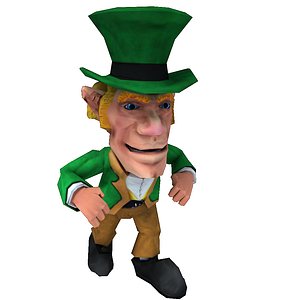 3d obj asset unity leprechaun ready
