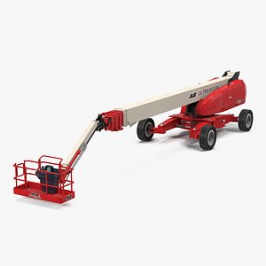 3d model of telescopic boom lift jlg