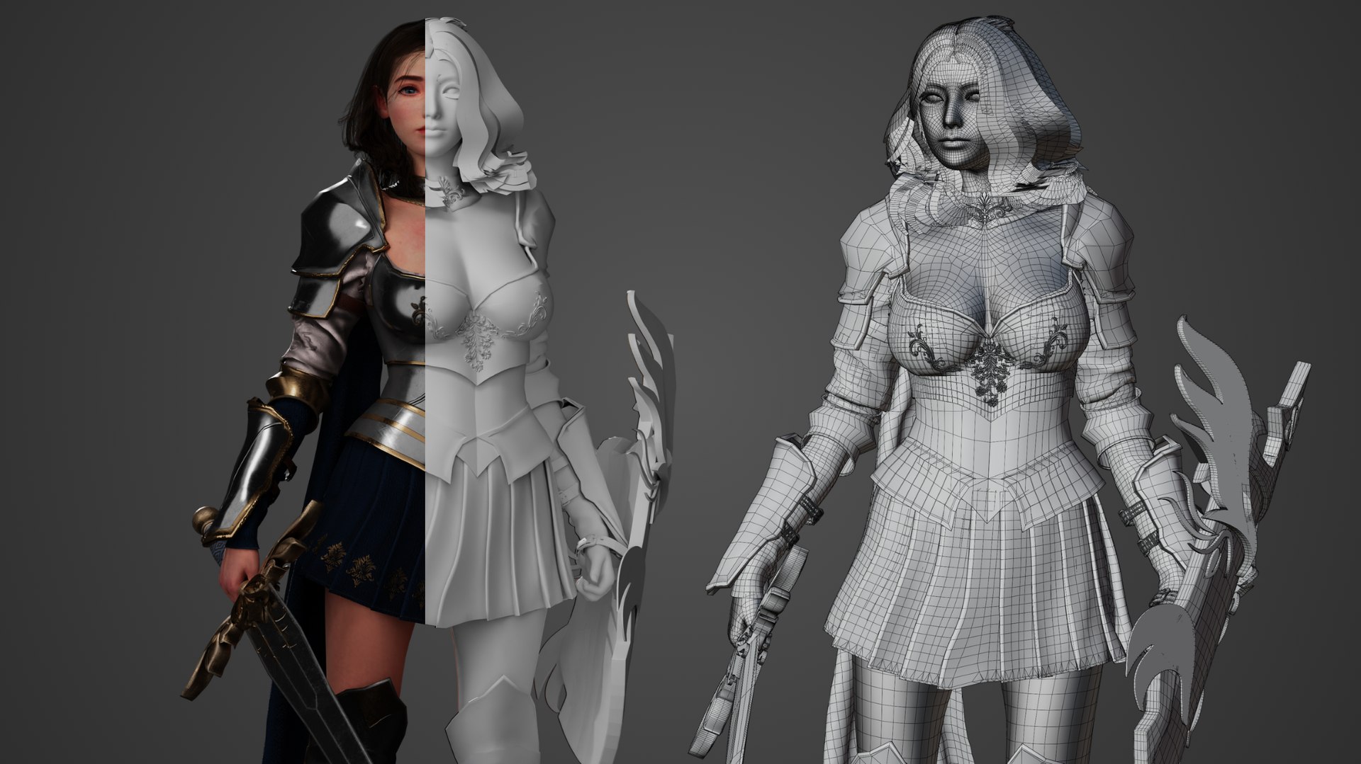 Knight Woman - GameReady model https://p.turbosquid.com/ts-thumb/Cf/GzVK04/bJ/5/png/1732463733/1920x1080/fit_q87/bf3c191d749401d29bf8720cb25a3eb04661029c/5.jpg