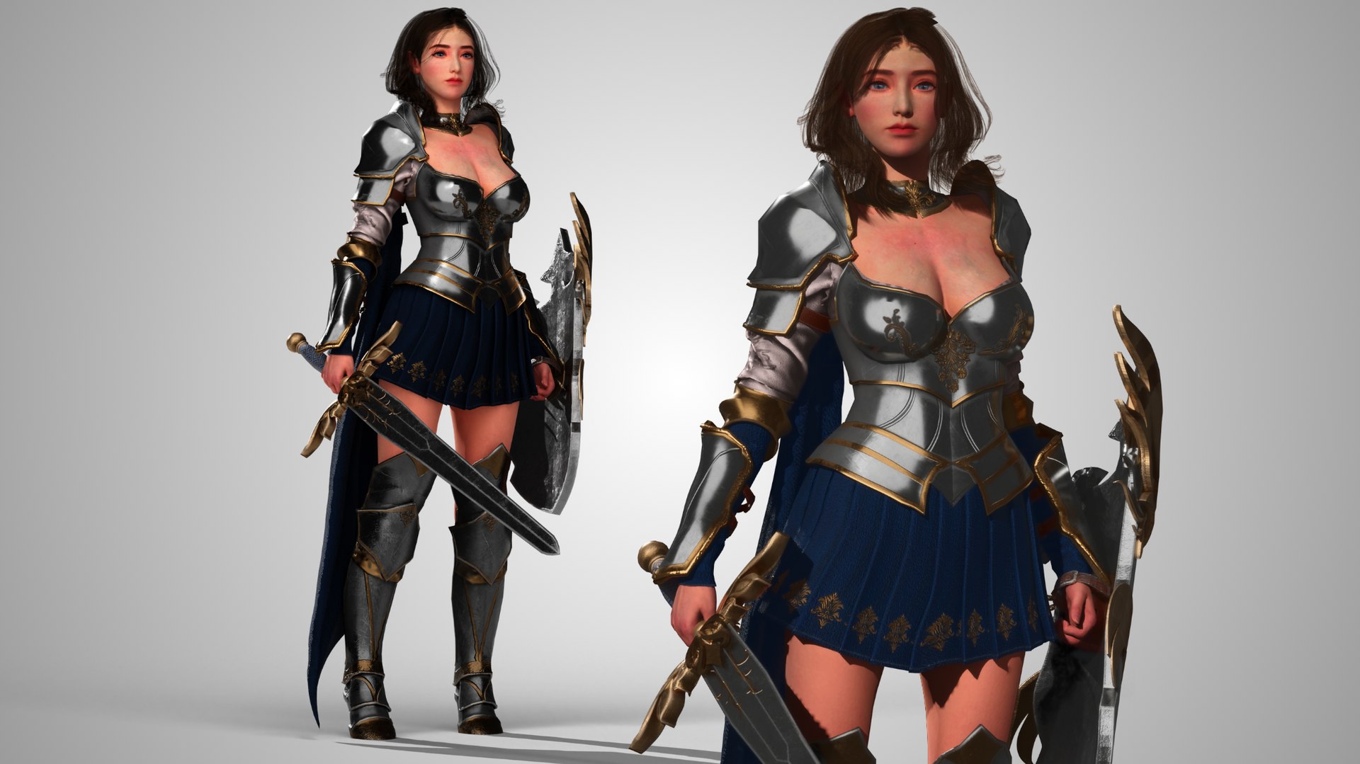 Knight Woman - GameReady model https://p.turbosquid.com/ts-thumb/Cf/GzVK04/j6/1/png/1732463728/1920x1080/fit_q87/ba301c5c67173c01865e6fa416f9aec673613bea/1.jpg