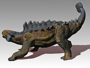 ankylosaur ankylosaurus 3d model