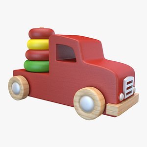 toy truck 3 3D model