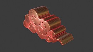 3D model chinese cloud 2