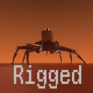 robot legs 3d model