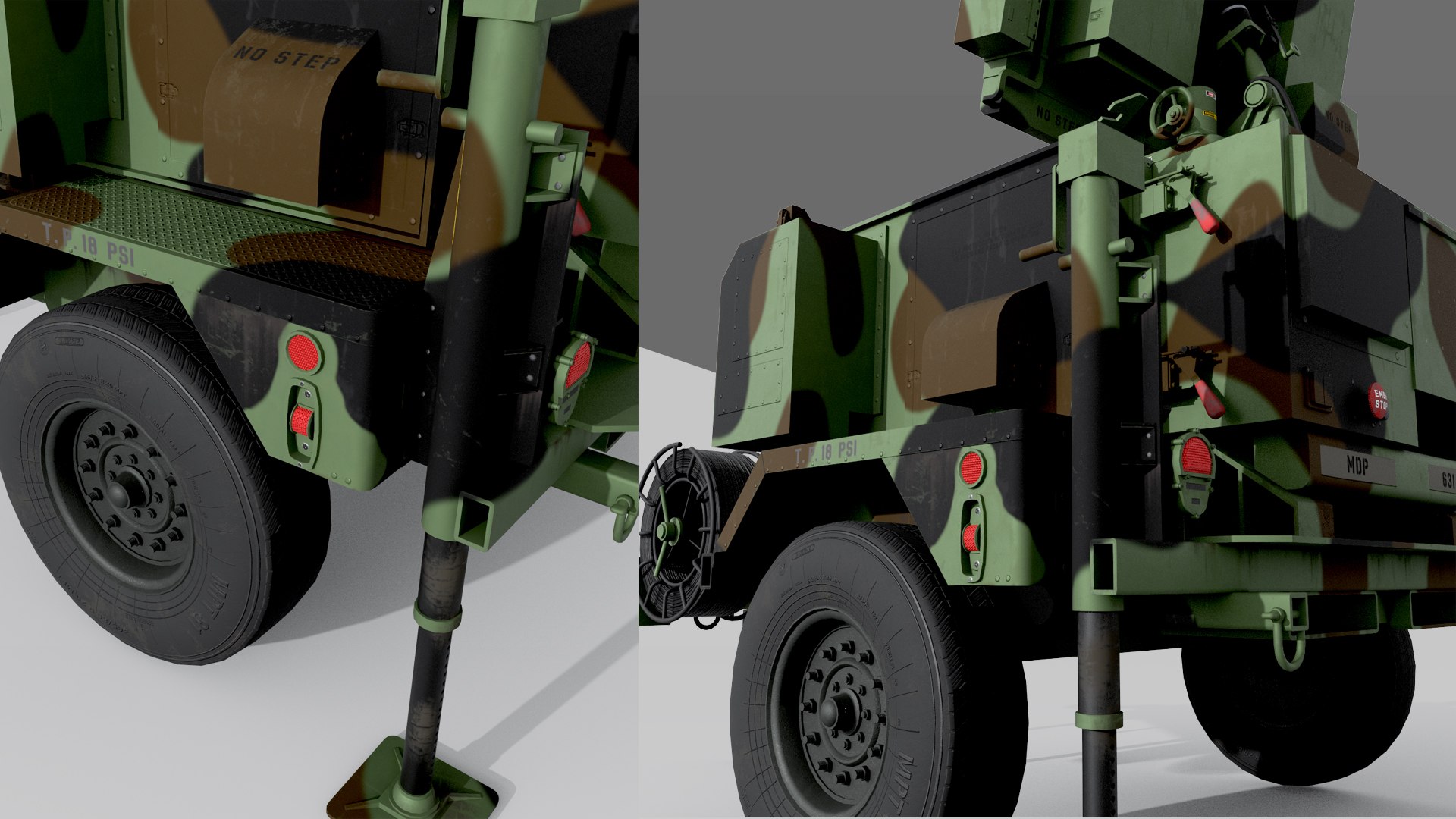 NASAMS BATTERY 3D - TurboSquid 2342714