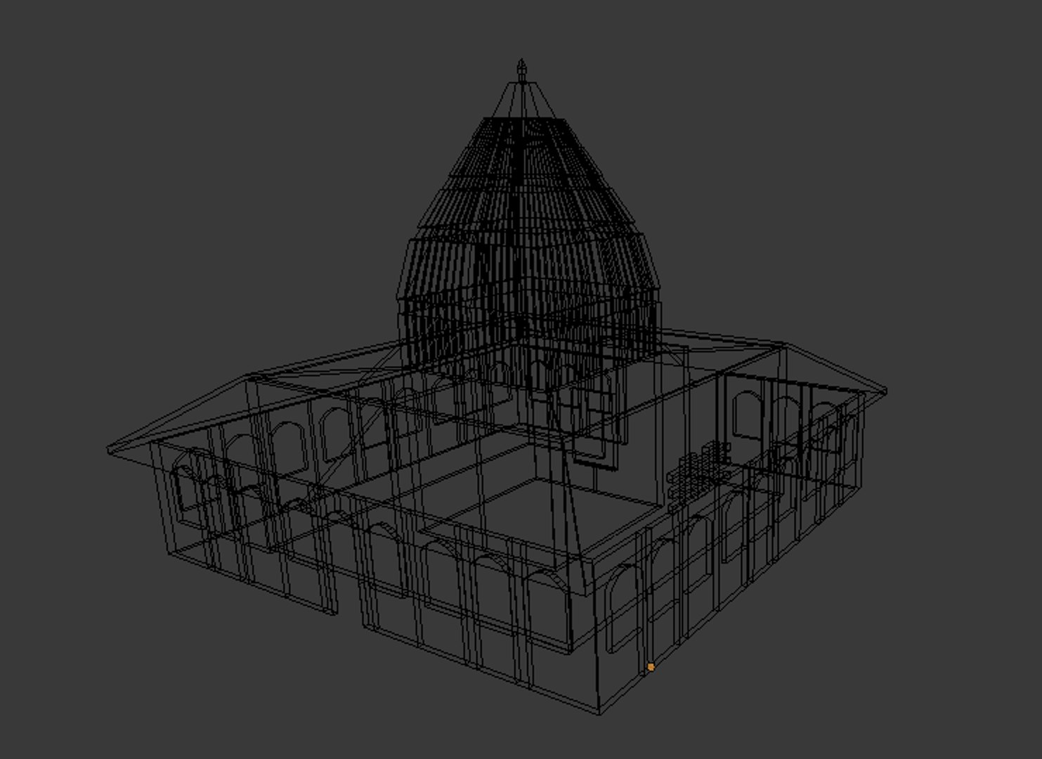 Temple design model - TurboSquid 1477593