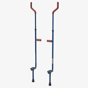 3D Kids Stilts model