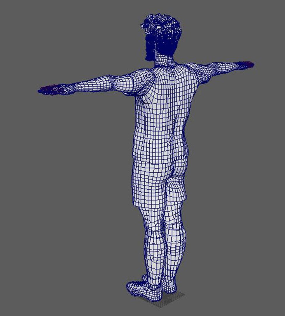 Lionel Messi 3D Model Low-poly 3D Model - TurboSquid 2287399