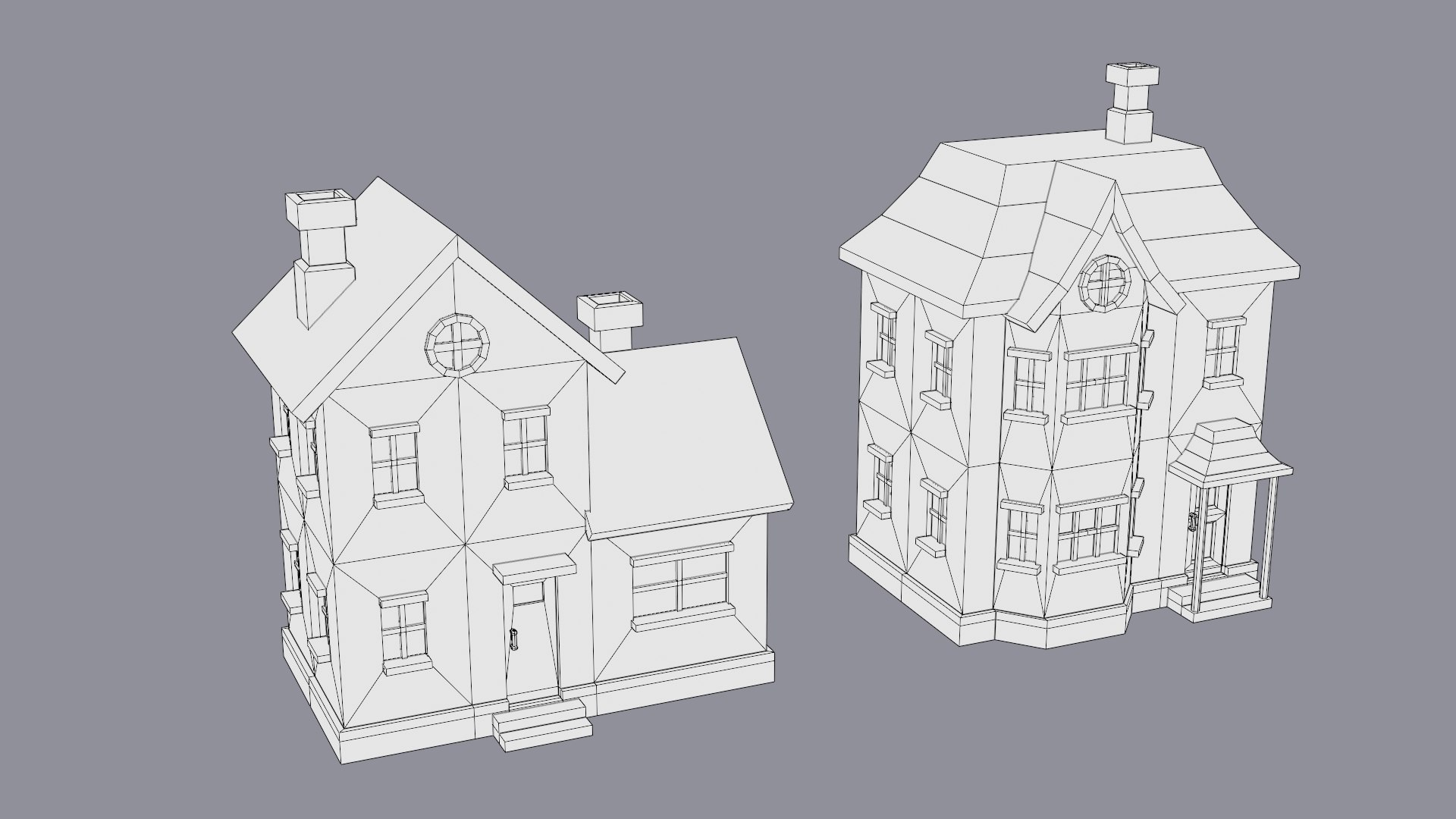 3D 30 Low-Poly Urban Buildings Collection https://p.turbosquid.com/ts-thumb/Cf/aOUKoR/Ix/3houses2/png/1749622219/1920x1080/fit_q87/43bc0744f290e24b26d6661613d0b49fb2bb0fb7/3houses2.jpg