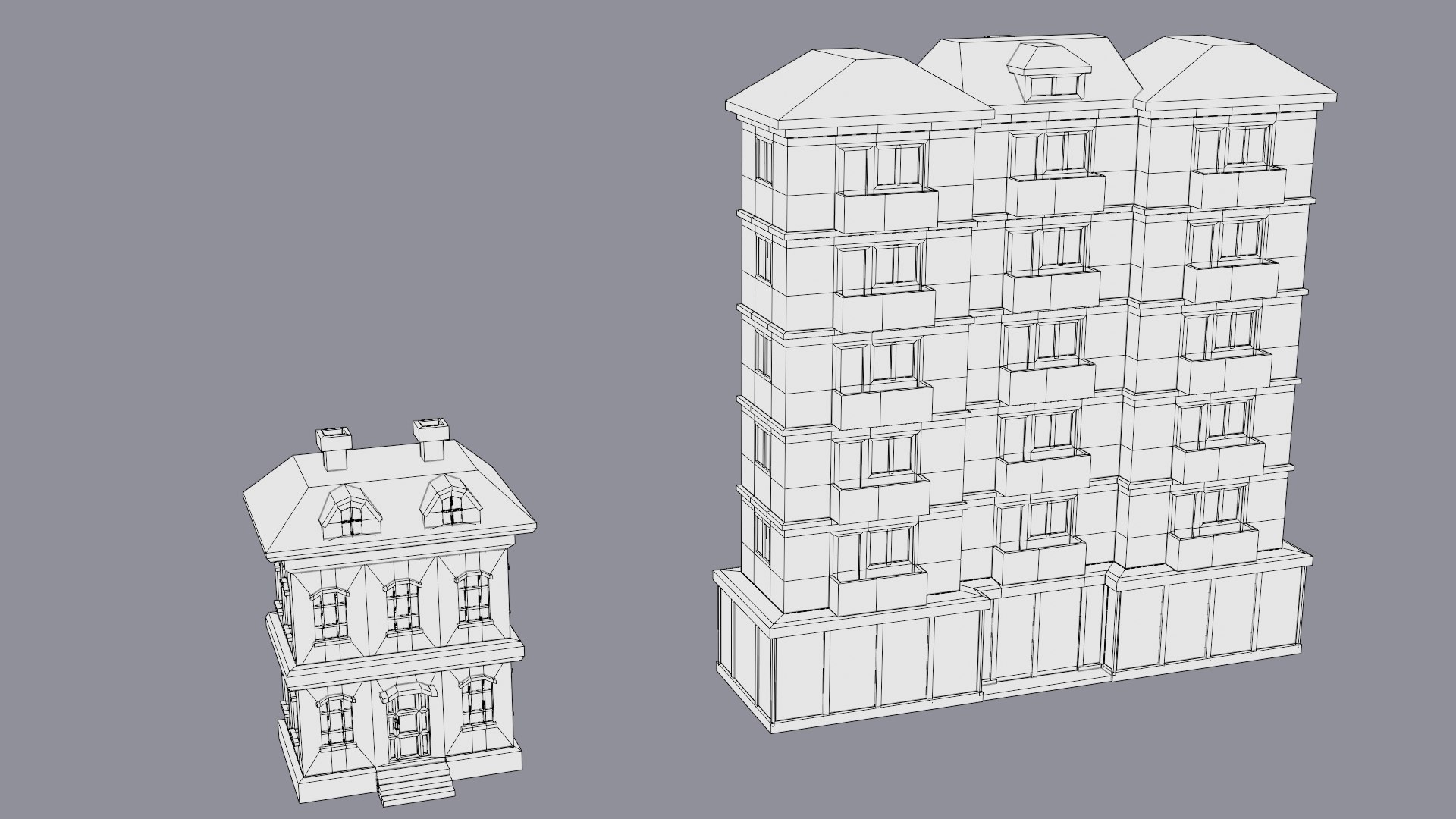 3D 30 Low-Poly Urban Buildings Collection https://p.turbosquid.com/ts-thumb/Cf/aOUKoR/Sa/8houses2/png/1749622226/1920x1080/fit_q87/a88bdcda23d9fb778529786aeb14bc5019cc672e/8houses2.jpg