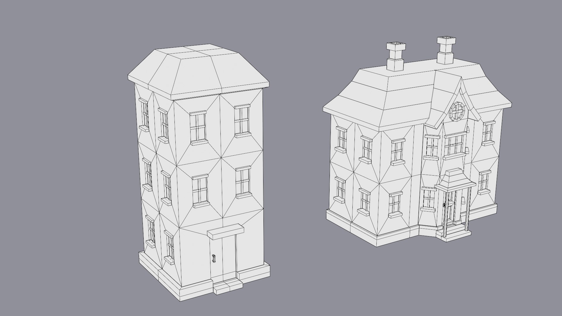 3D 30 Low-Poly Urban Buildings Collection https://p.turbosquid.com/ts-thumb/Cf/aOUKoR/Wu/6houses2/png/1749622223/1920x1080/fit_q87/5a88cee83dcba90a5c757ab3d5954d932ea51280/6houses2.jpg