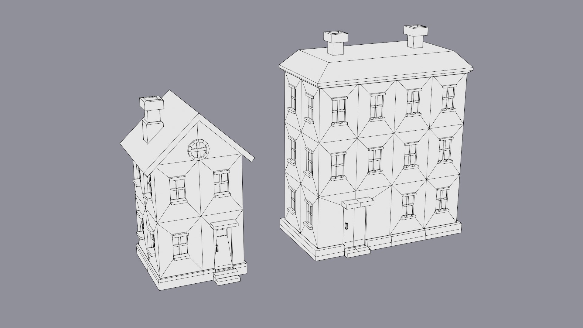 3D 30 Low-Poly Urban Buildings Collection https://p.turbosquid.com/ts-thumb/Cf/aOUKoR/rT/2houses2/png/1749622216/1920x1080/fit_q87/e9afa68d01aebdaf433c96038b6116c6b21e8c83/2houses2.jpg