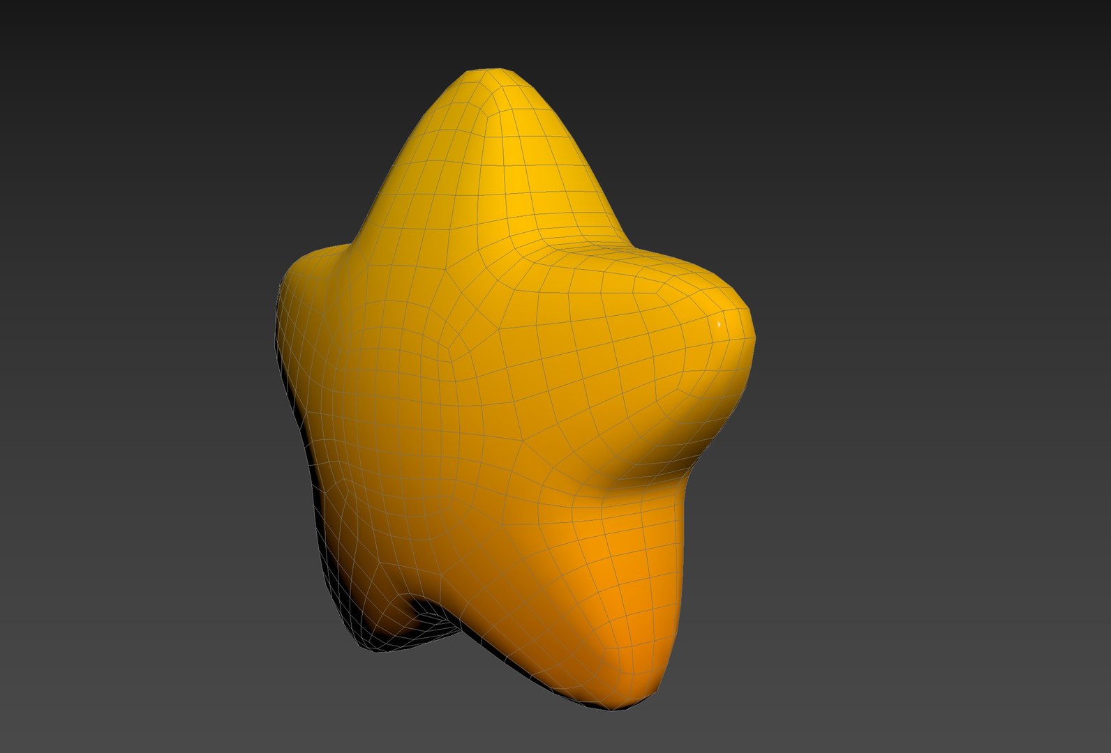 3D Cartoon Star Model - TurboSquid 2167314