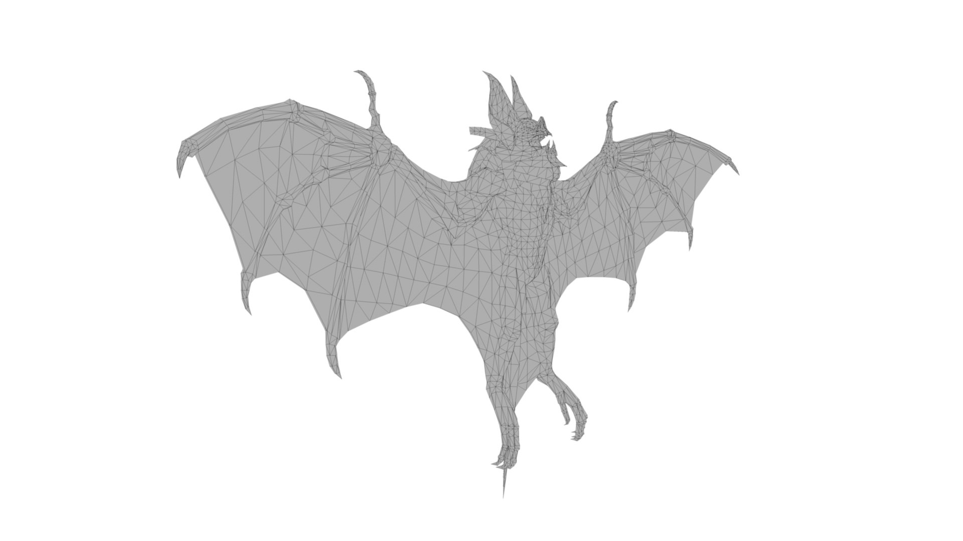 Bat Monster Model - TurboSquid 2223849