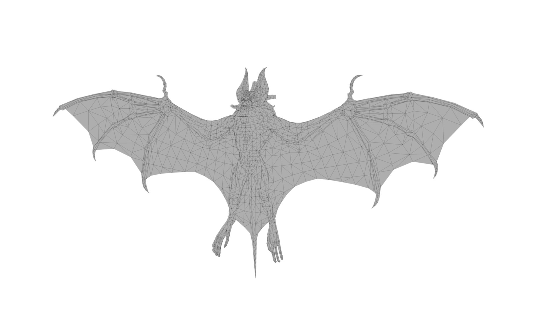 Bat Monster Model - TurboSquid 2223849