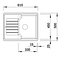 Sink Blanco ZIA 40-S with Tap Kano Faucet