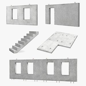 Precast Concrete Panels Collection 4