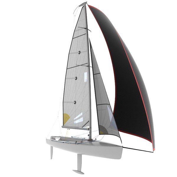 3d sailboat model