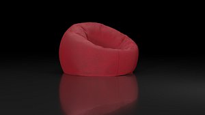 Velvet Beanbag