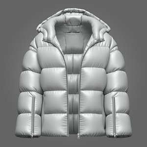 Womens Oversized Puffer Jacket