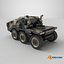 Futuristic Military Truck