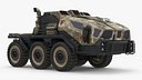 Futuristic Military Truck