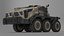 Futuristic Military Truck