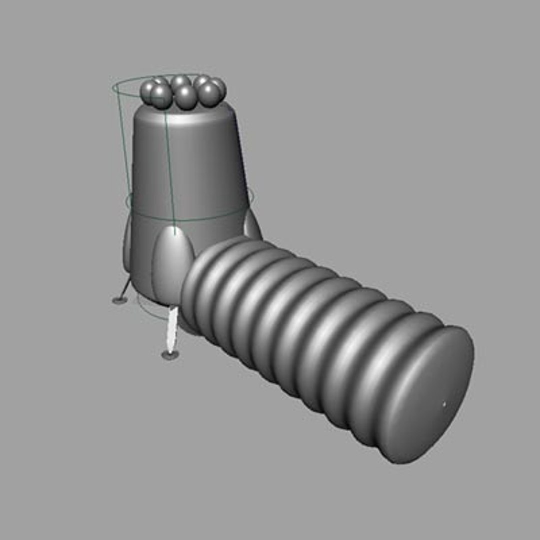 3d model lunar module