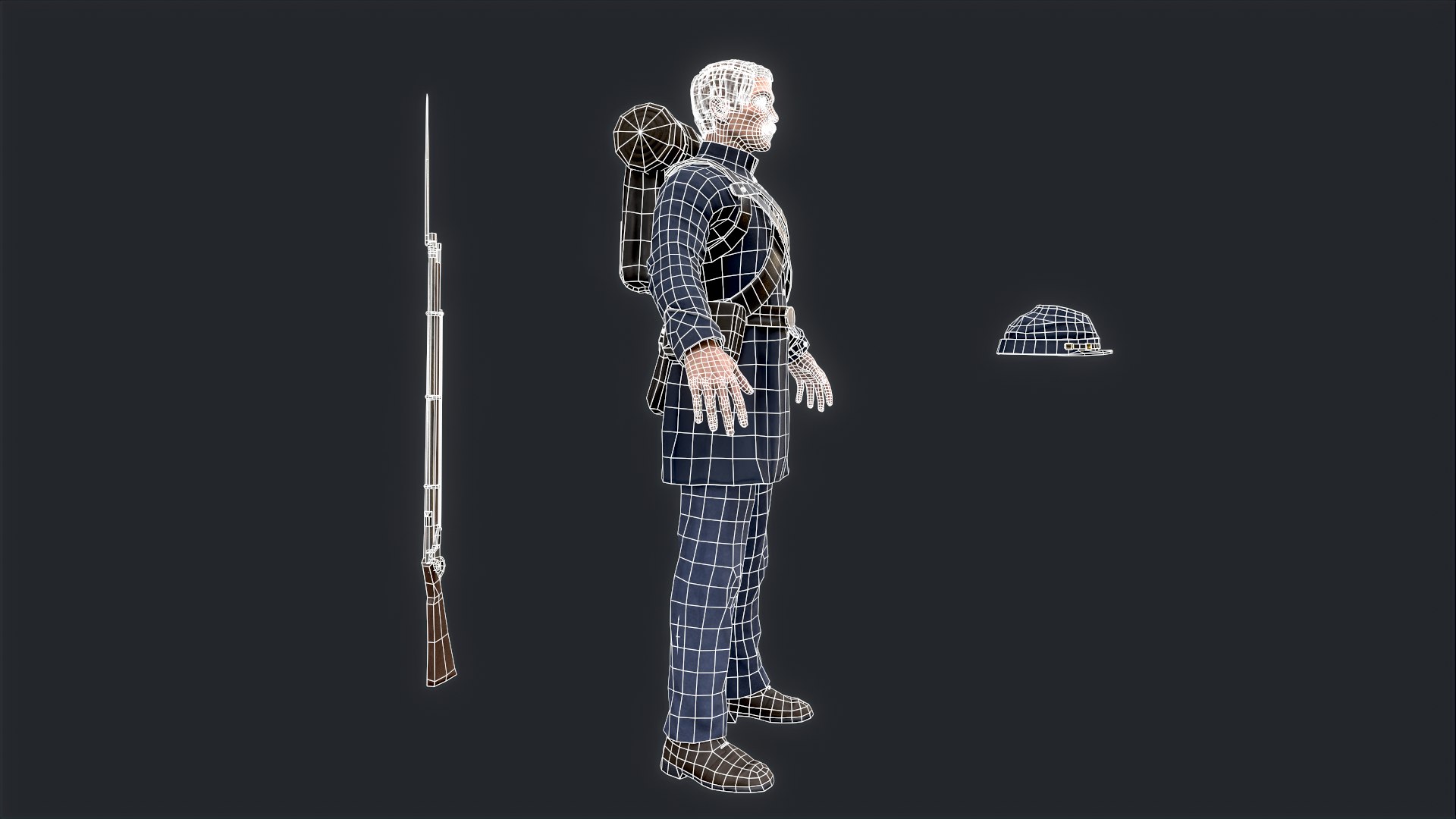3D Soldier Collection 1 model https://p.turbosquid.com/ts-thumb/Cg/4SzxT9/UR/11___001/png/1696961922/1920x1080/fit_q87/d3eec2b7bf3b5c31e818bc99521942b756e51e06/11___001.jpg