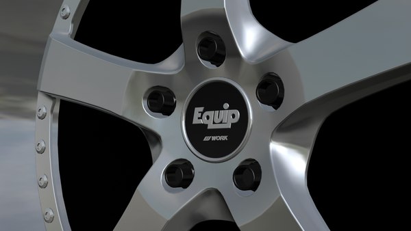 Free rim equip work wheels 3D model - TurboSquid 1539381