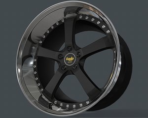 rim equip work wheels 3D model