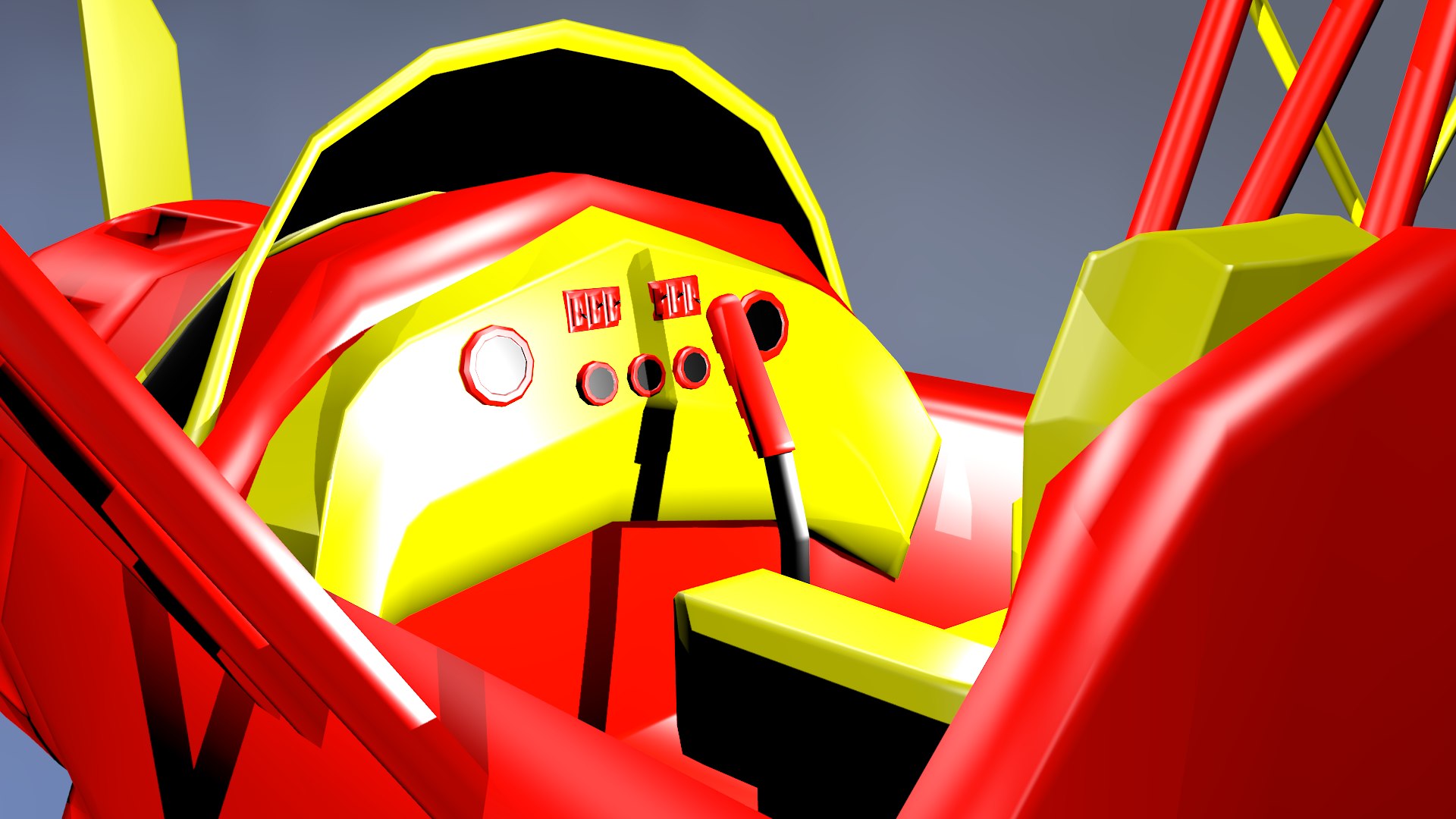 3d Biplane Plane