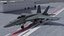 FA-18E Super Hornet Kampfjet, ausgerüstet für Cinema 4D