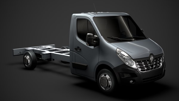 3D renault master singlecab sw