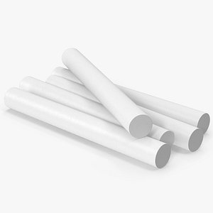 3D Chalk Sticks model