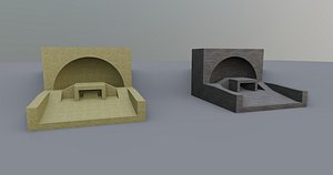 Miniature Printing Structure Type-6 model