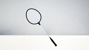Racket badminton 3D