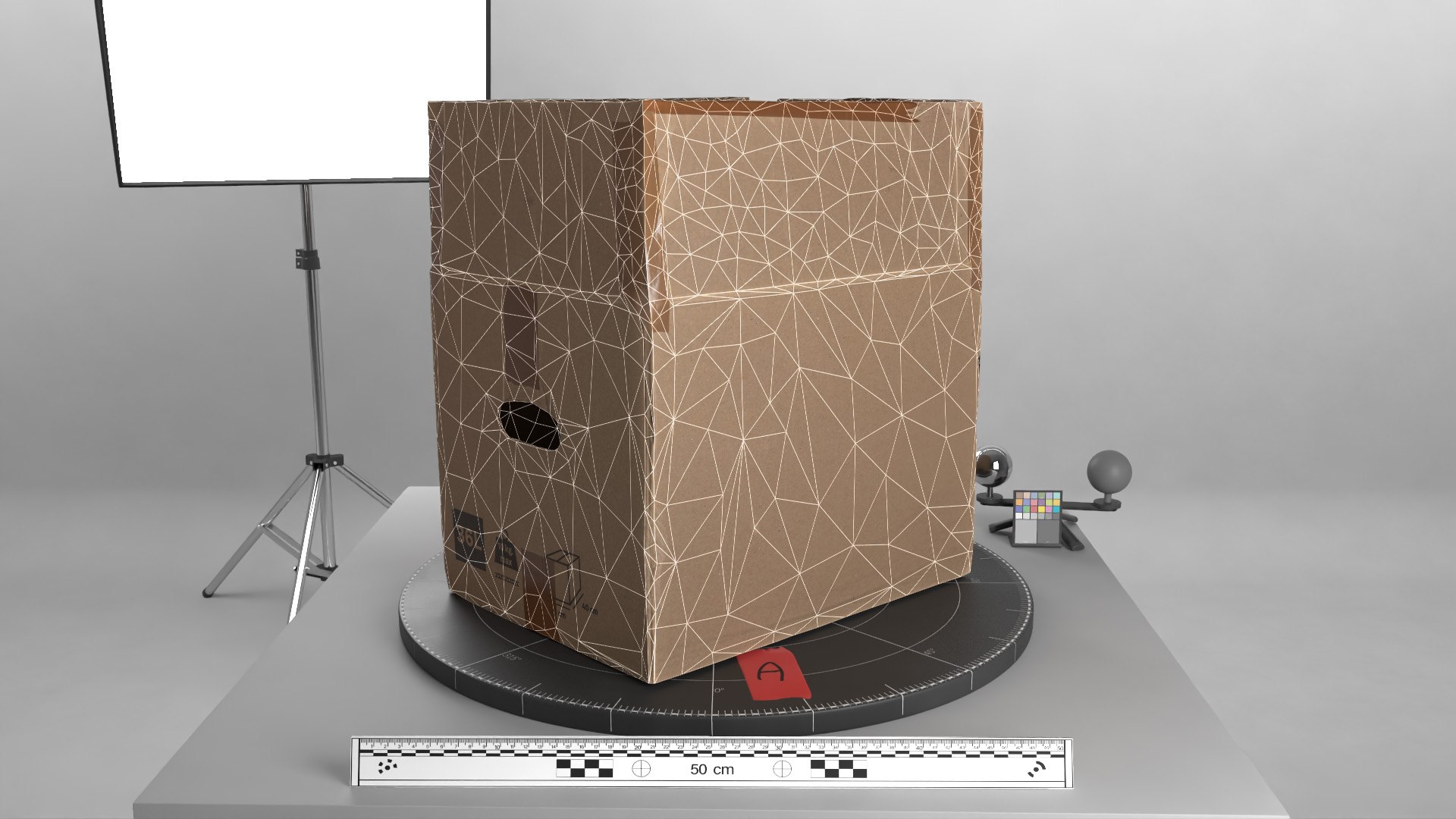 3D Scaned Cardboard Box H - PBR - TurboSquid 2637563