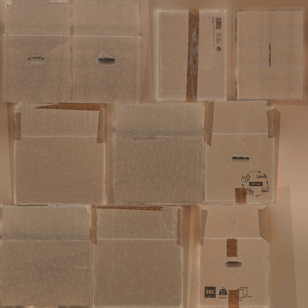 3D Scaned Cardboard Box H - PBR - TurboSquid 2637563