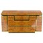Burr Wood Sideboard Attributed