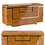 Burr Wood Sideboard Attributed