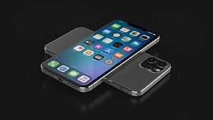 concept apple phone 12 3D model