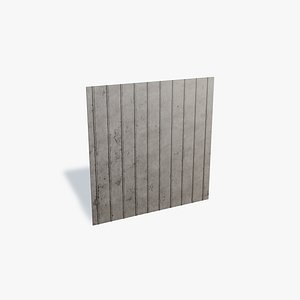 metal walling sheet 3D